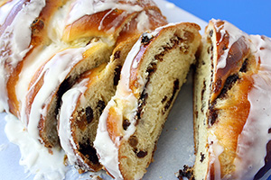 Braided Cinnamon Raisin Bread