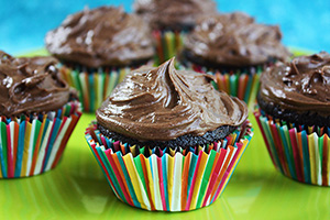 Easy Healthier Chocolate Cupcakes