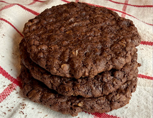 Dark Chocolate Oatmeal Cookies Dark Chocolate Oatmeal Cookies