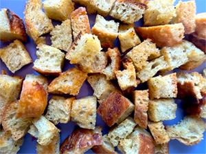 Crispy and Soft Croutons Crispy and Soft Croutons
