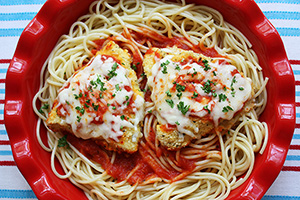 Oven-Baked Chicken Parmesan