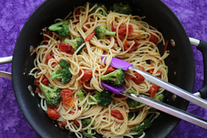 Spaghetti With Cherry Tomatoes