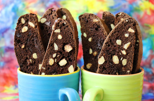 Double Chocolate Almond Biscotti