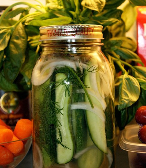 Fast Dill Pickles Recipe