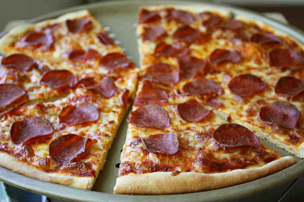 Thin Crust Pepperoni PIzza