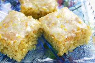 Easiest Lemon Brownies