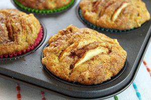 Whole Wheat Apple Muffins