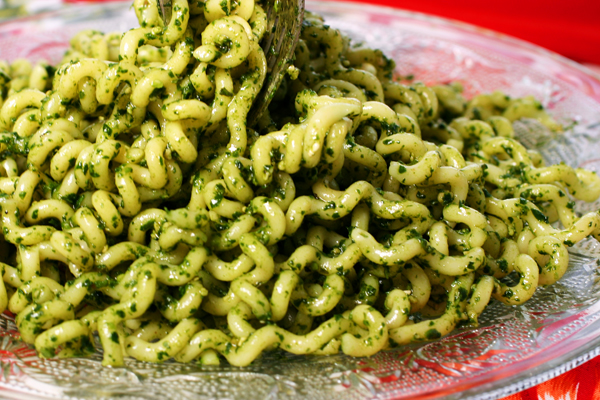 Spinach Walnut Pesto Recipe