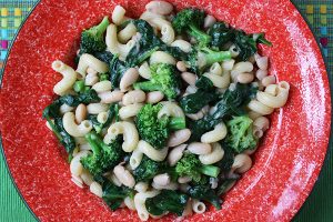 Pasta with Broccoli & Beans