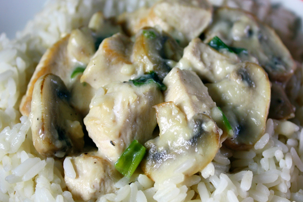 Essy Recipe Chicken & Mushrooms