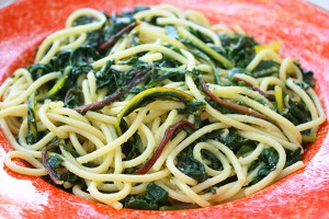 Spaghetti With Chard