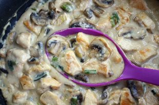 Easy Chicken & Mushrooms