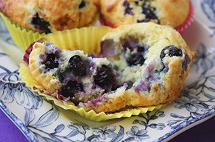 Lemon Blueberry Muffins