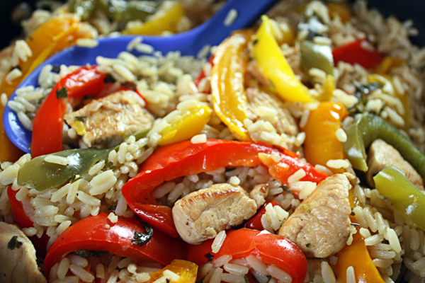 Chicken & Peppers Recipe