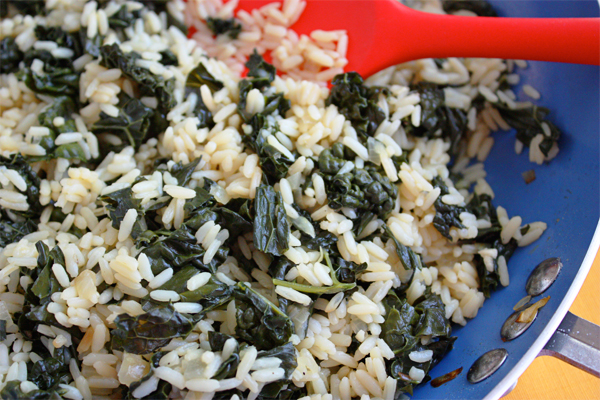 Rice With Kale