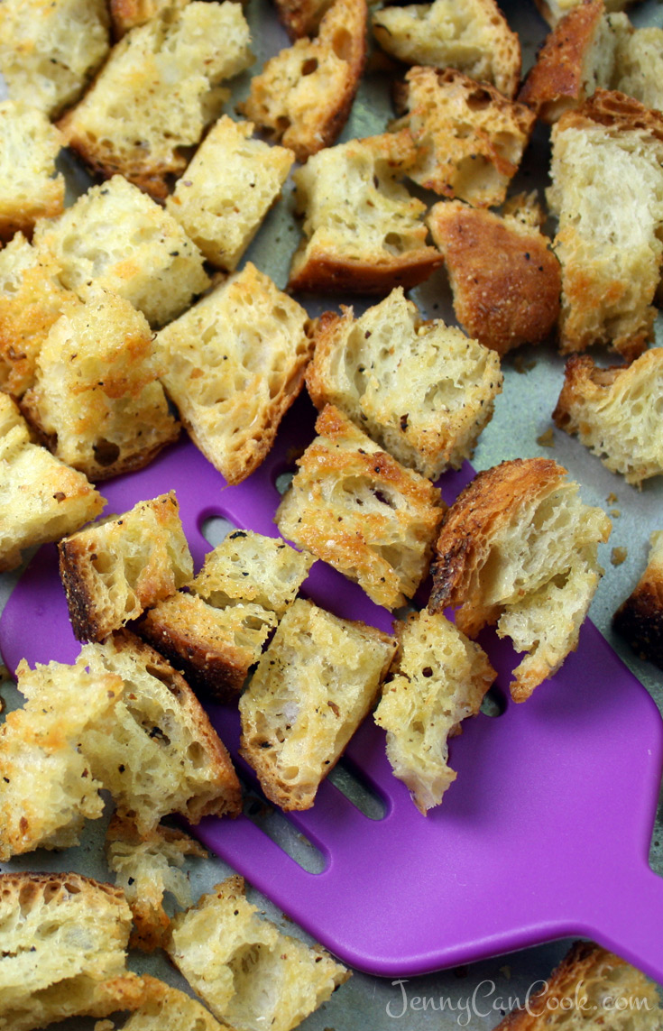 How To Make Croutons recipe from Jenny Jones | Jenny Can Cook