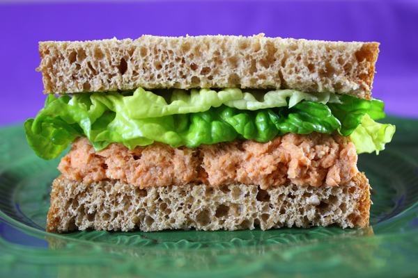 Healthy Salmon Sandwich