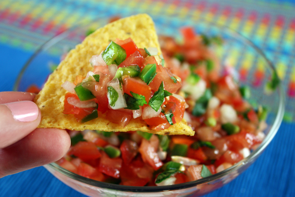 Fresh Tomato Salsa recipe from Jenny Jones