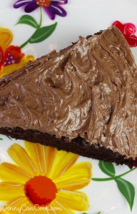 Easy One Bowl Chocolate Cake