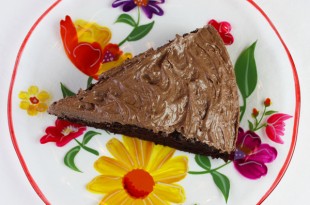 Easy One Bowl Chocolate Cake