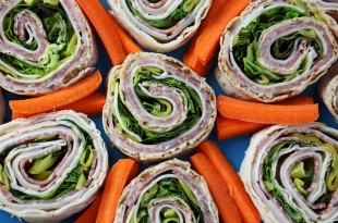 Italian Sub Pinwheel Sandwiches