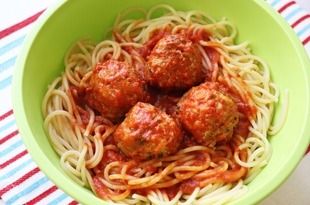 Quick & Easy Spaghetti & Meatballs