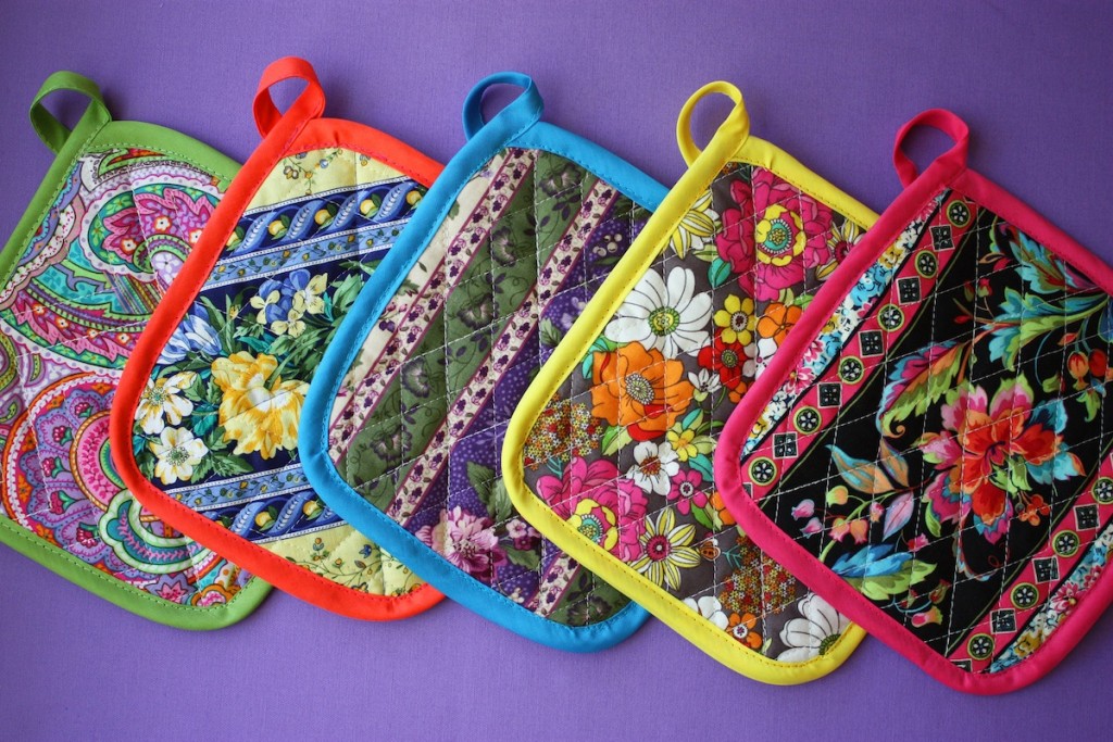 designer kitchen towels potholders