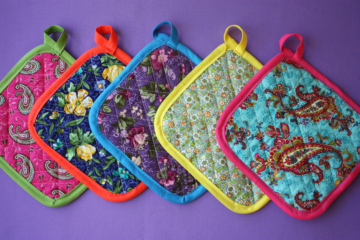 Homemade Pot Holders | Jenny Can Cook