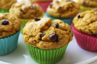 Pumpkin Chocolate Chip Muffins