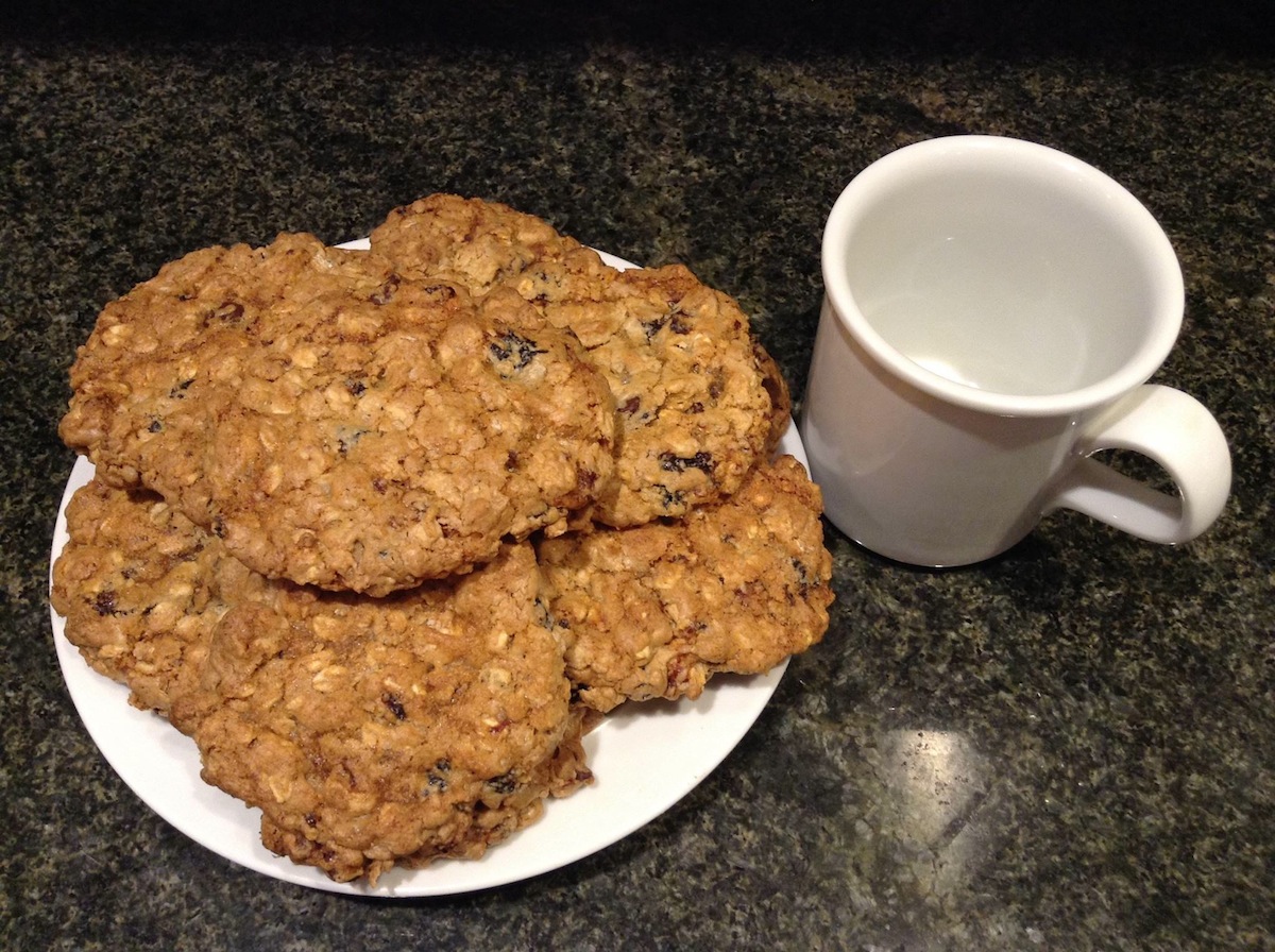 Giant breakfast cookies
