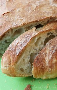 No Knead (NO DUTCH OVEN) Bread