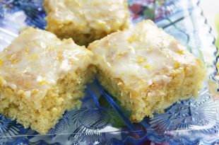 One Bowl Lemon Brownies