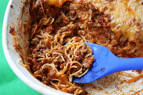 Angel Hair Casserole