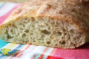 Easy No Knead Ciabatta Bread