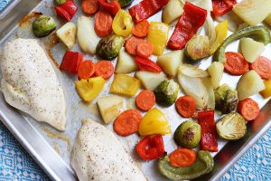 Easy One Pan Chicken & Vegetables