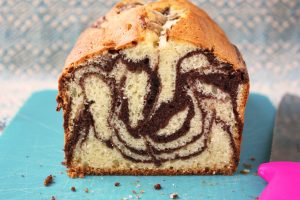 Healthier Marble Loaf Cake