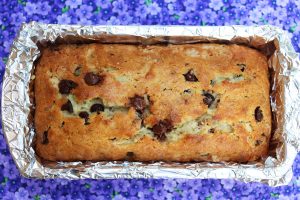 One Bowl Chocolate Chip Loaf Cake