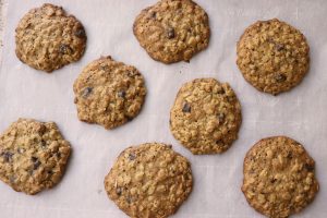 Soft Oatmeal Chocolate Chip Cookies
