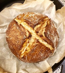 easy to make no knead bread