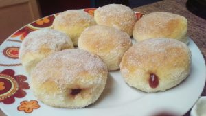 Pączki Polish doughnuts