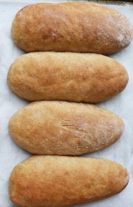 Soft Whole Wheat Hot Dog Buns
