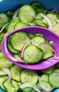 Quick & Easy Cucumber Salad