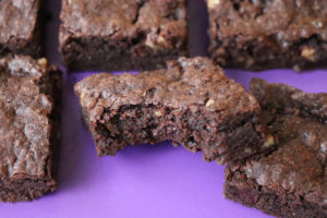 Fudgy Chewy Gluten Free Brownies