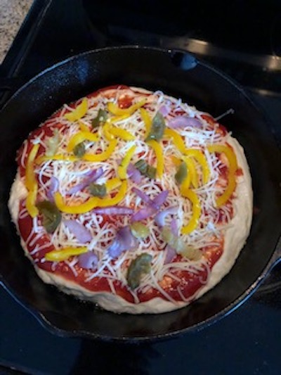 Skillet Pizza Recipe