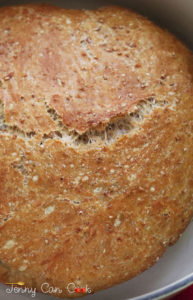 Cracked Wheat Dutch Oven Bread