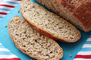 Cracked Wheat No Knead Bread