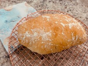 No Knead Ciabatta Bread