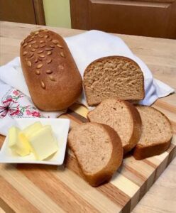 Homemade Sprouted Wheat Bread