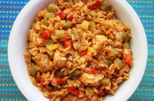 Plain Chicken Jambalaya