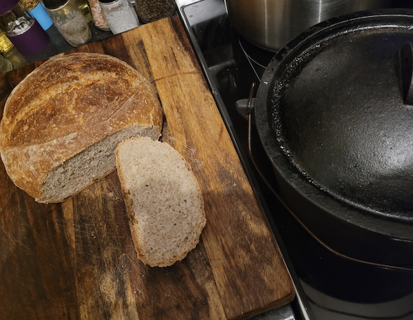 Dutch Oven Rye Bread